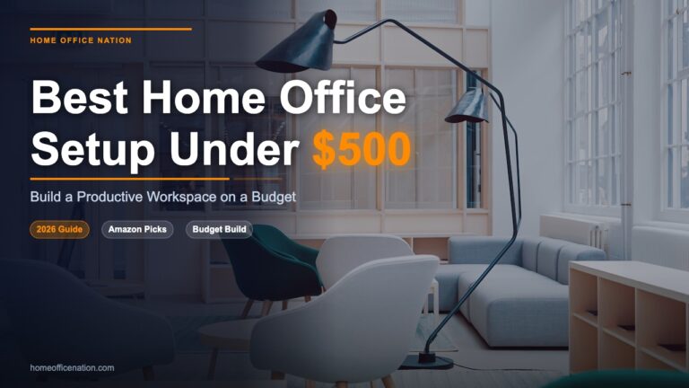 home office setup under 500