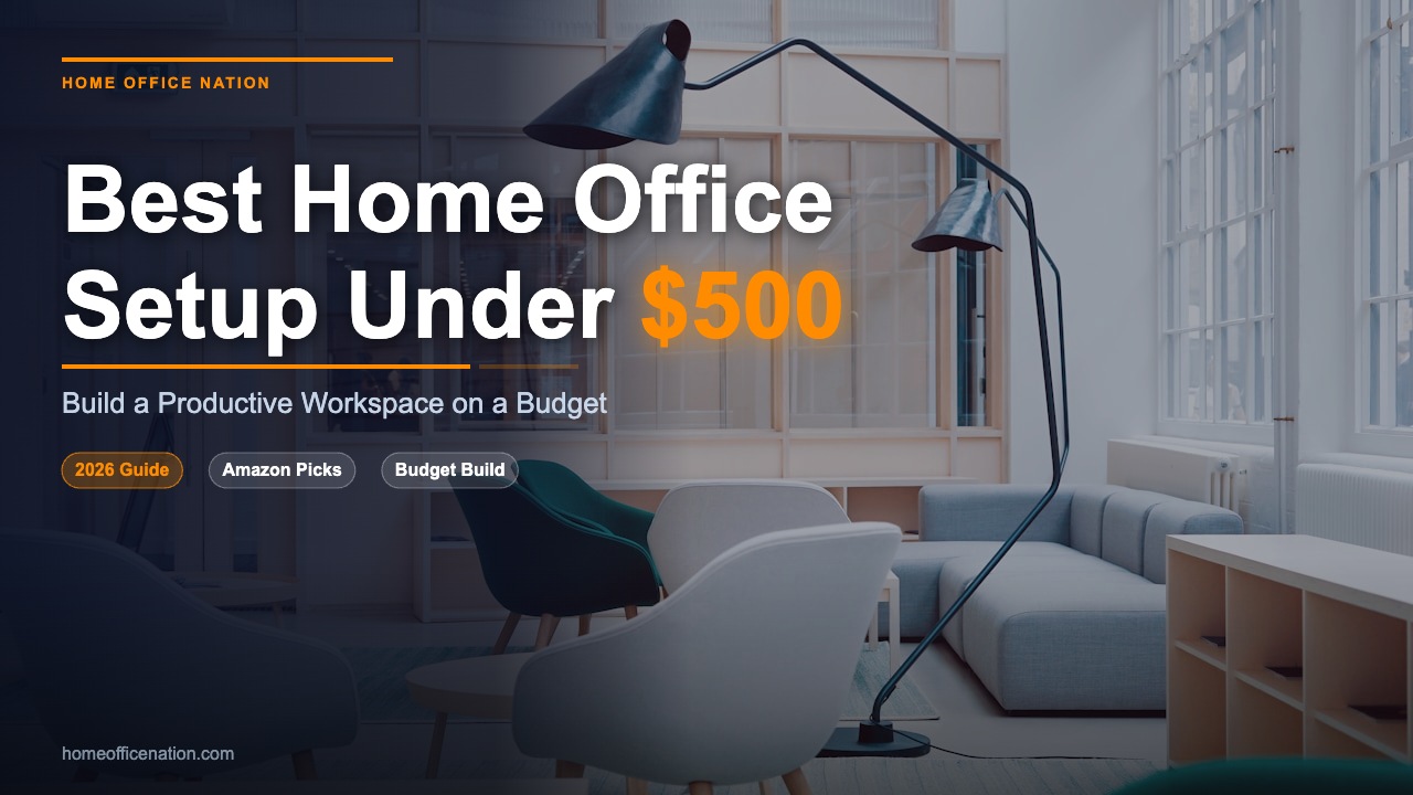 home office setup under 500