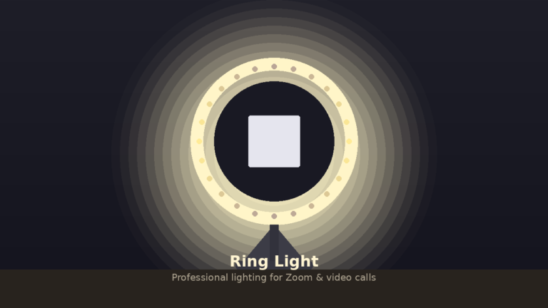 best ring light zoom calls under 30